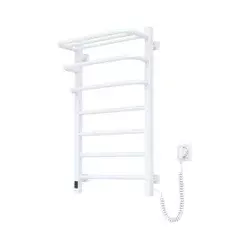 Električni sušač peškira sa termostatom FORTIS 155W 80x48 cm IP44 beli desni