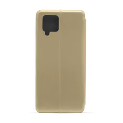 Maska za telefon ROYAL FLIP COVER za Samsung A42/A426F, Zlatna