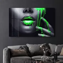 Wallity Dekorativna slika na kaljenom staklu, 35x55cm, Šarena