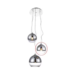 Azzardo - Zamensko staklo za luster BALL - malo, prečnik 18 cm