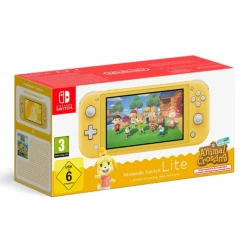 Konzola Nintendo Switch Lite - Yellow + Animal Crossing