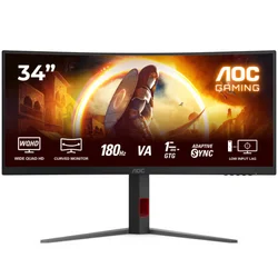 AOC 34  CU34G4 180 Hz zakrivljeni gaming monitor