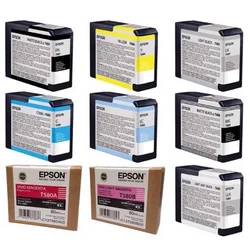 Popoln set kartuš za črnilo za Epson stylus pro 3880
