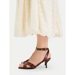 JENNY Sandali CEO-LS6497-01 Rjava