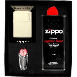 shumee Darilni set vžigalnikov ZIPPO WHITE MATTE LOGO št. 1