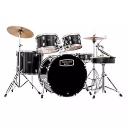 MAPEX set bobnov TND5254TDK TORNADO bobni (komplet s činelami), črn