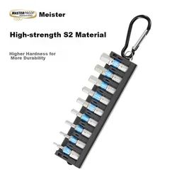 Masterproof Set nastavaka za odvijač, 9 komada