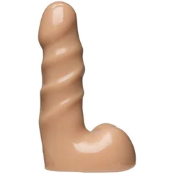 Doc Johnson Dildo s testisi Doc Johnson - VacULock Raging HardOns, bež