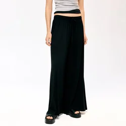 Wide leg pantalone