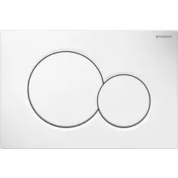 GEBERIT taster za aktiviranje SIGMA 01 115.770.11.5 alpsko bela