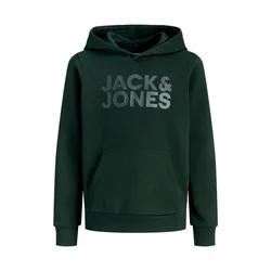 Jack & Jones Junior Majica Corp jelka/temno zelena