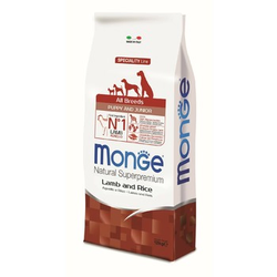 Monge Hrana Za Pse, Jagnjetina I Pirinač, Za Sve Rase, Puppy, 12kg
