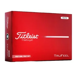 Golf žogice Titleist TruFeel White Basic