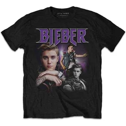 Justin Bieber JB Homage Black M Majica