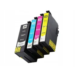 Črnila za Epson T3471 T3472 T3473 T3474 WF-3725 WF-3720 4 kosi