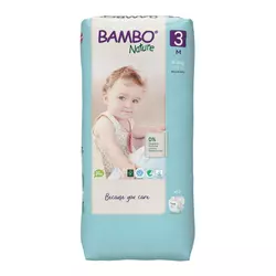 BAMBO NATURE 1000019263 pelene za jednokratnu upotrebu Nature, Midi 3, 4-8 kg, duo pack, 52 kos