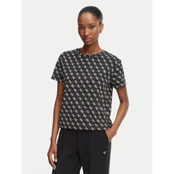 Guess Majica V5BI14 I3Z14 Črna Regular Fit