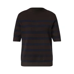 STREET ONE Pulover mornarska/temno rjava