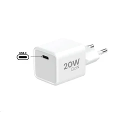 Winner Group - Brzi adapter za punjenje 1xUSB-C Power Delivery 20W bela