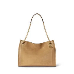 Lauren Ralph Lauren Nakupovalna torba BRDLY kamela