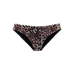 LASCANA Bikini hlačke Lexa, rjava, črna