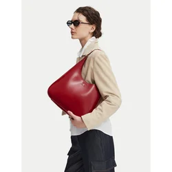 Calvin Klein Ročna torba Ck Medium Shoulder Bag LV04F3522G Rdeča