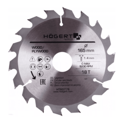 HOGERT Testera za cirkular HT6D776 160mm 18T