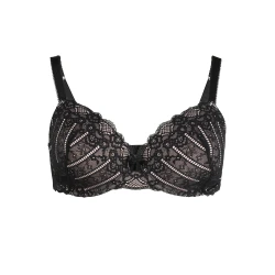 Dorina Nedrček CELINE LIGHT PADDED DEMI, črna