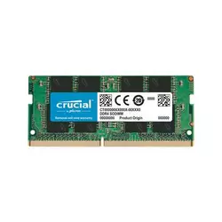 CRUCIAL RAM SODIMM DDR4 16GB (PC4-25600, 3200MT/s, CL22, SR x8, 1.2V)