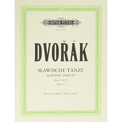 DVORAK:SLAVONIC DANCES OP.72 VOL.2 4 HANDS