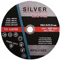 Silver Rezalna plošča za jeklo 230x1.9 CUTTING