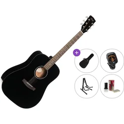 Cort EARTH 60 Premium SET Black Gloss Akustična kitara