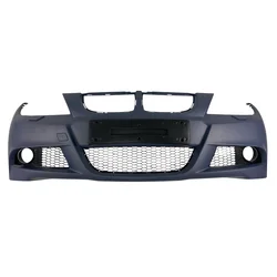 OEM Prednji M branik BMW E90 Limuzina / Karavan (2005-2008) M-Tech, bez parking senzora, Crni