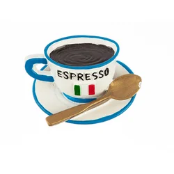 MADAME COCO Magnet za frižider, Espresso, 5x5.8cm