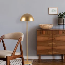 Opviq Podna lampa Mixed 11515, Boja zlata