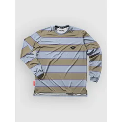 Loose Riders Baseline Long Sleeve Jersey blue tan