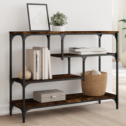 Konzolni stol boja hrasta 100x30x75 cm od konstruiranog drva