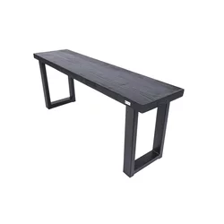 CAPOARTI Lesena klop BLACK, 90 cm