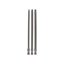 Bosch Set bitova odvrtača 2607001762, Ekstra tvrdi, 152 mm, PZ1, PZ2, PZ3, 3 dela