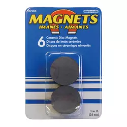 Magnet okrugli 25x4mm 6 kom.