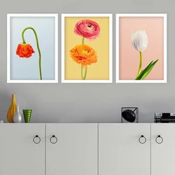 Wallity Set uramljenih slika 3BC_41955467, 3 Dela