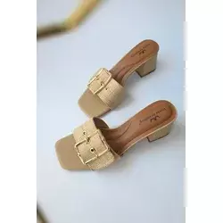 Obuća Trend Ženske elegantne papuče, Bež