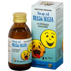 SINEFARM Sirup od belog sleza 140 g