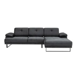 ATELIER DEL SOFA Ugaona garnitura Mustang Small Right Anthracite