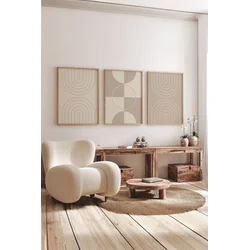 Wallity Slika 3Dartsoho23, 3 dela, 33 x 48 cm