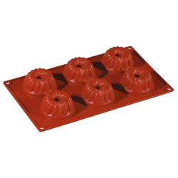 Paderno Silikonski model kolač/6 vtisov/60x33mm