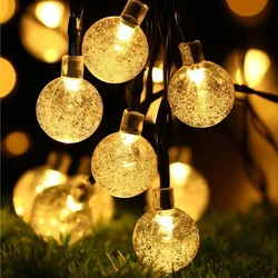 Solarne lampice - kuglice - ŽUTA