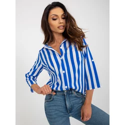 Blouse-LK-BZ-509300.70P-white-blue