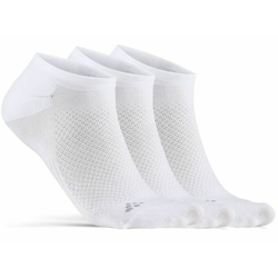 Čarape Craft Core Dry Footies 3-Pack Veličina čarapa: 40-42 / Boja: bijela