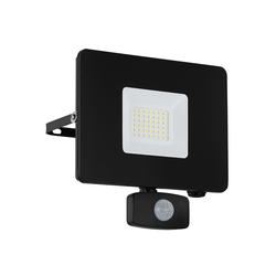 Eglo Faedo 3 spoljna/reflektor, led, 30w, sa senzorom, crna